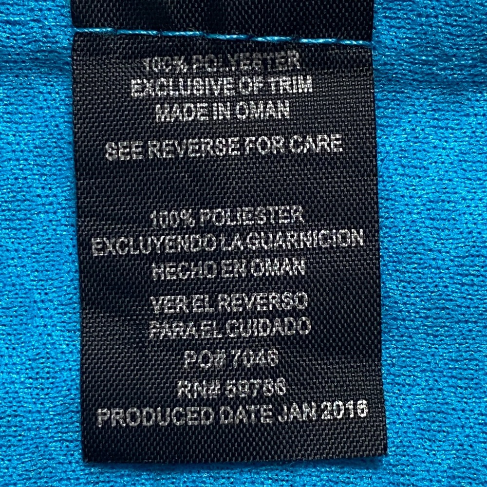 Beverly Hill Polo Club Men's Polo Shirt Size M‎ Blue Short Sleeve Emb Logo - Picture 5 of 9